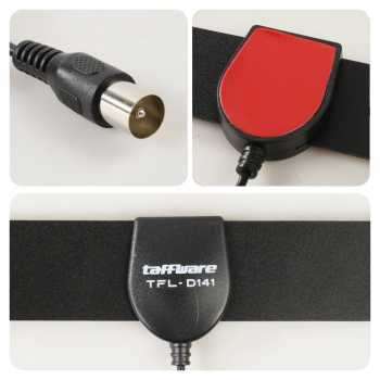 taffware-antena-tv-digital-indoor-dvb-t2-25db-tfl-d141 (1) Taffware Antena TV Digital Indoor DVB-T2 25dB - TFL-D141