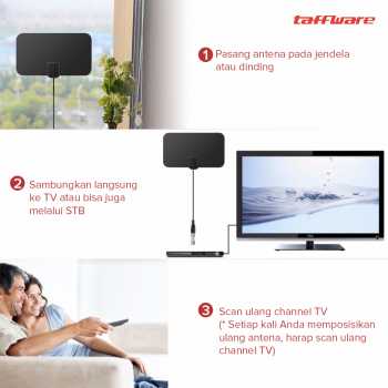 taffware-antena-tv-digital-indoor-dvb-t2-25db-tfl-d141 (3) Taffware Antena TV Digital Indoor DVB-T2 25dB - TFL-D141