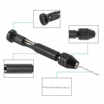 Taffware Bor Tangan Manual HSS Twist Drills dengan 10 Mata Bor - 3003