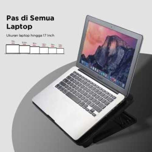 TaffGEAR Cooling Pad Laptop Kipas Pendingin 2 Fan 17 Inch - N99