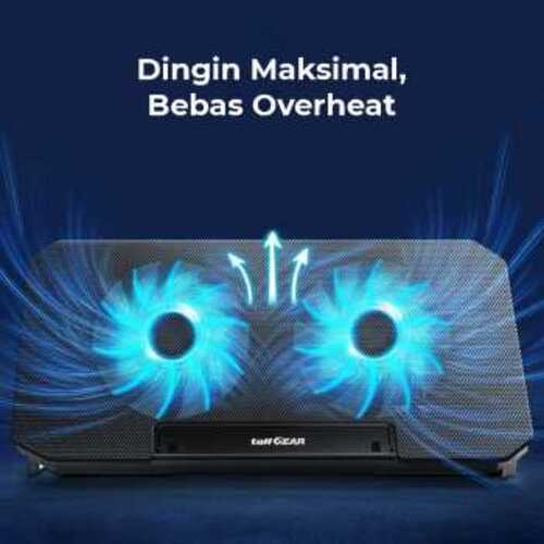 taffware-cooling-pad-laptop-kipas-pendingin-2-fan-without-knob-speed-q100 (5) TaffGEAR Cooling Pad Laptop Kipas Pendingin 2 Fan without Knob Speed - Q100