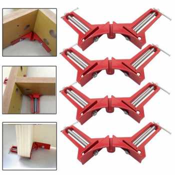 Taffware Corner Clamp Penjepit Sudut Frame Kayu Angle 90 Derajat 75mm - ZK147