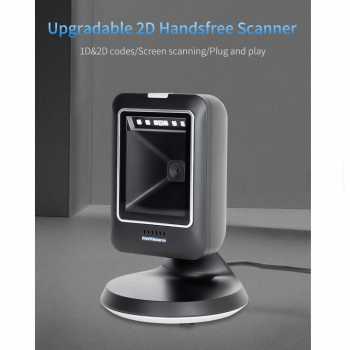 Taffware Desktop Barcode Scanner Portable USB 1D 2D QR - MP6300IR