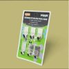 Taffware Gantungan Dinding Tempel Adhesive Stainless Steel 6 PCS - DWC13F