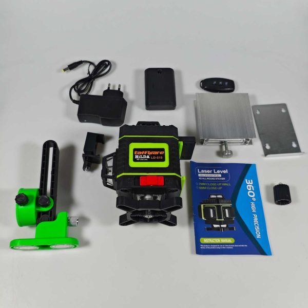 Taffware Mesin Self Leveling 16 Line Laser 4D Remote - LD-515