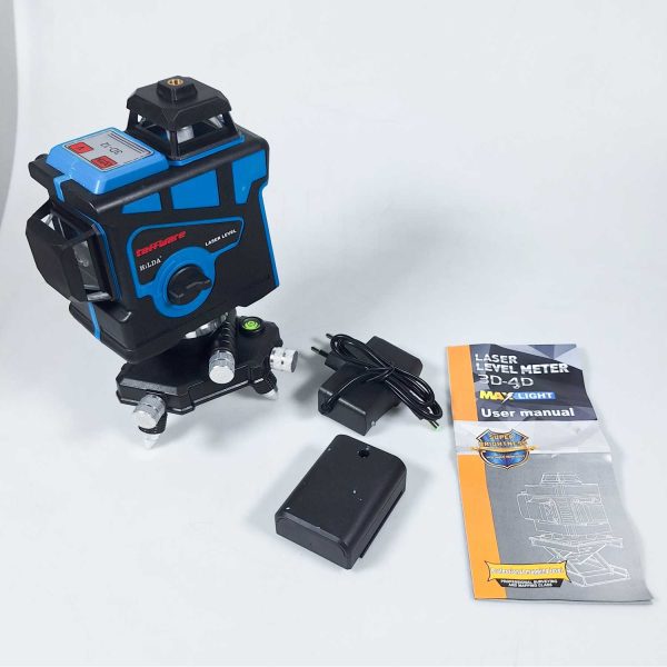 Taffware Hilda Self Leveling 12 Line Laser 3D High-precision - 3D-12