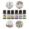 Taffware Pure Aroma Essential Fragrance Oil Aromatherapy 6 in 1 10ml