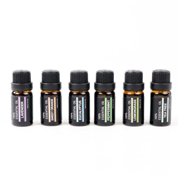 Taffware HUMI Set Essential Oils Minyak Aromatherapy 10ml 6PCS - RH-06