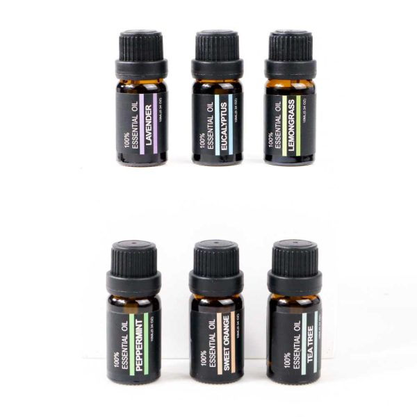 Taffware HUMI Set Essential Oils Minyak Aromatherapy 10ml 6PCS - RH-06