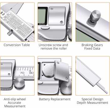 Taffware Jangka Sorong Digital LCD Vernier Caliper Micrometer 15CM - SH20