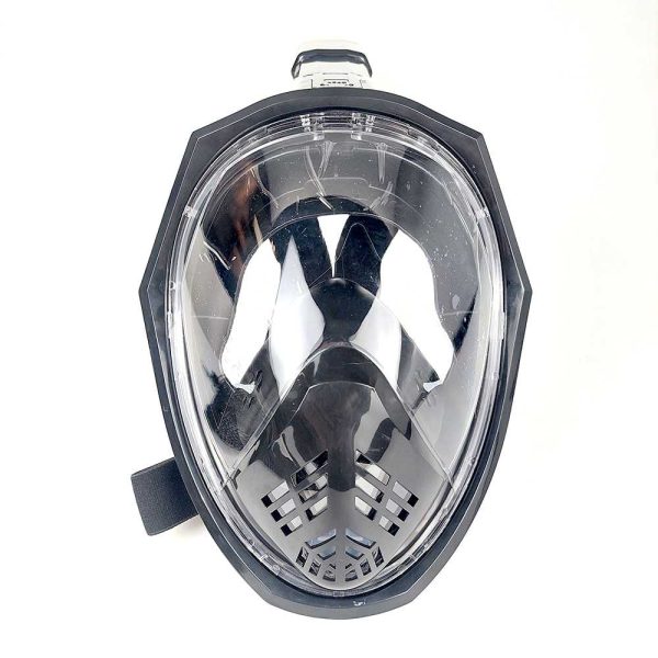 Taffware Kacamata Full Face Selam Scuba Diving Snorkeling - M2077G - Black