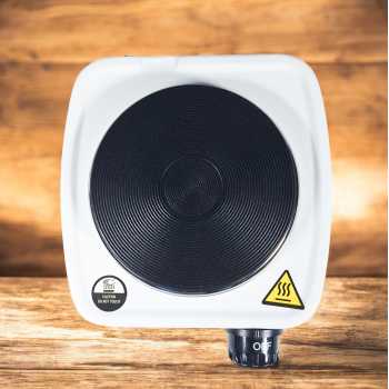 Taffware Kompor Listrik 1 Tungku Mini Portable Hot Plate 500W - DLD-101B