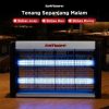 Taffware Lampu LED Anti Nyamuk Mosquito Killer Home Usage 220V 6W - A-91