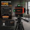 Taffware Laser Level Self Leveling 4D 16 Line with Remote - LD-515