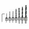 taffware-mata-bor-drill-bit-countersink-hss-3-10mm-7pcs-qst-k13 (2) Taffware Mata Bor Drill Bit Countersink HSS 3-10mm 7 PCS - QST-K13