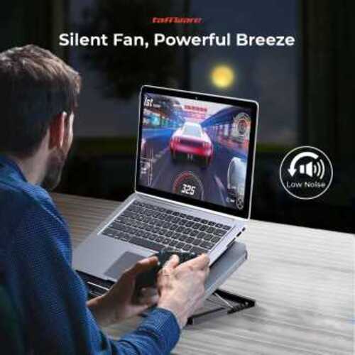 taffware-mc-cooling-pad-laptop-2-fan-fixed-speed-q100 (2) TaffGEAR Cooling Pad Laptop Kipas Pendingin 2 Fan without Knob Speed - Q100