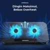 Taffware Cooling Pad Laptop Kipas Pendingin 2 Fan without Knob Speed - Q100