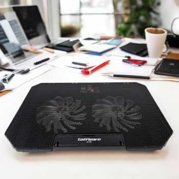Taffware Cooling Pad Laptop Kipas Pendingin 2 Fan without Knob Speed - Q100