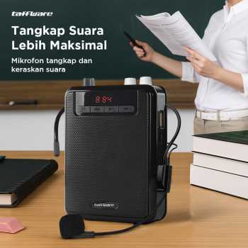 Taffware Megaphone Mikrofon Penguat Suara Tourguide Speaker 125dB - K300