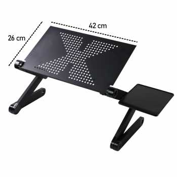 Taffware Satzuma Meja Laptop Portable Table Length 42x26cm - Z19