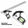 taffware-mistar-penggaris-siku-tukang-multifungsi-zeast (2) Taffware Mistar Penggaris Siku Adjustable Angle Ruler Waterpass 305mm - ZEAST