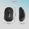 Taffware Mouse Bluetooth 3.0 2.4GHz 1600DPI - PWM-601 - Black