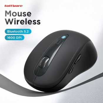 Taffware Mouse Bluetooth 3.0 2.4GHz 1600DPI - PWM-601 - Black