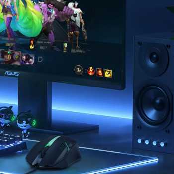 Taffware Mouse Gaming Wired RGB LED Optical 3 Key 1200DPI - S028