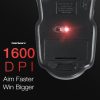 Taffware Mouse Gaming Wireless Optical 2.4GHz Ergonomic 1600DPI - W4