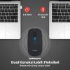 Taffware Mouse Wireless Bluetooth Optical 2.4GHz Silent Click 1600DPI - DC001