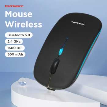 Taffware Mouse Wireless Bluetooth Optical 2.4GHz Silent Click 1600DPI - DC001