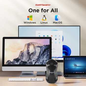 Taffware Mouse Wireless Optical 2.4GHz Model Supercar 3 Key 1600DPI - CM0016