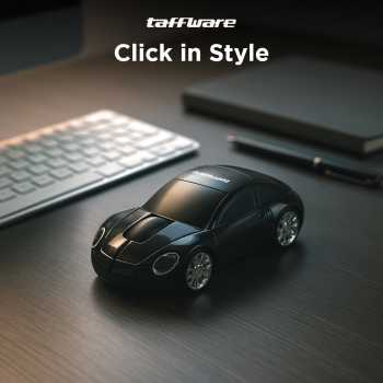Taffware Mouse Wireless Optical 2.4GHz Model Supercar 3 Key 1600DPI - CM0016