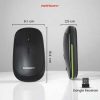 Taffware Mouse Wireless Optical 2.4GHz Slim Ergonomic 4 Key 1600DPI - Y810