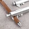 Taffware Pena Pulpen Multifungsi Ballpoint Pen Caliber Measuring Tool Scale Ruler - B100
