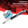Taffware Pena Multifungsi Plastik Stylus Penggaris Waterpass Obeng - 9625