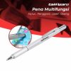Taffware Pena Multifungsi Plastik Stylus Penggaris Waterpass Obeng - 9625