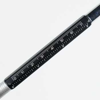 Taffware Pena Multifungsi Plastik Stylus Penggaris Waterpass Obeng - 9625