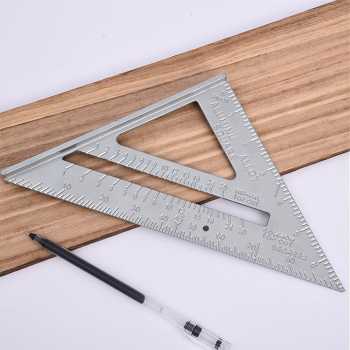 taffware-penggaris-siku-mistar-triangle-ruler-aluminium-vk18 Taffware Penggaris Siku Mistar Segitiga Triangle Ruler Aluminium Alloy - VK18