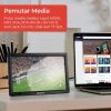 Taffware Portable HD TV Monitor 14 Inch DVB-T2 Analog - D14