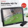 Taffware Portable HD TV Monitor 14 Inch DVB-T2 Analog - D14