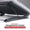 Taffware Stand Laptop Aluminium Dudukan Holder Foldable Portable - IV012