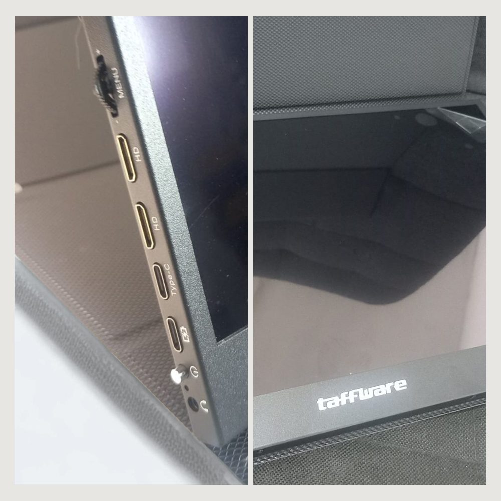 Taffware Portable Monitor FHD 15.6 Inch 1080p with Touchscreen ...