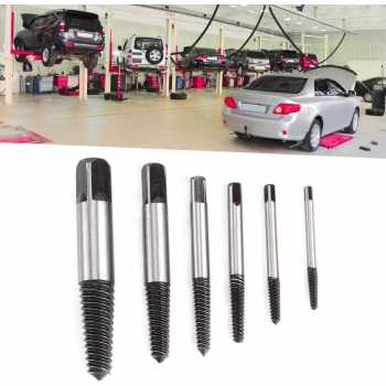 Taffware Set Mata Bor Extractor Broken Screw Remover Kit 5in1 - TL00170