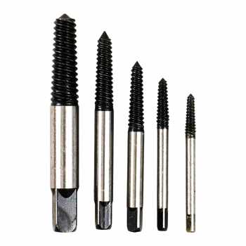 Taffware Set Mata Bor Extractor Broken Screw Remover Kit 5in1 - TL00170