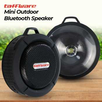 taffware-speaker-bluetooth-portable-mini-stereo-outdoor-waterproof-5w-c6 (5) Taffware Mini Outdoor Bluetooth Speaker - C6 - Black