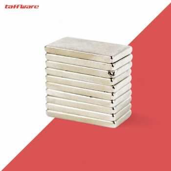 Taffware Strong Neodymium Magnet NdFeB N35 10PCS - MAG1