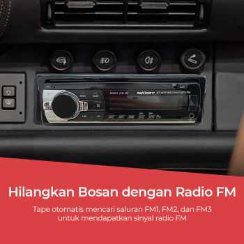 Taffware Tape Mobil MP3 Player Audio Car Bluetooth - JSD520