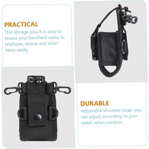 Taffware Tas Walkie Talkie for Taffware Pofung - MSC-20B - Black