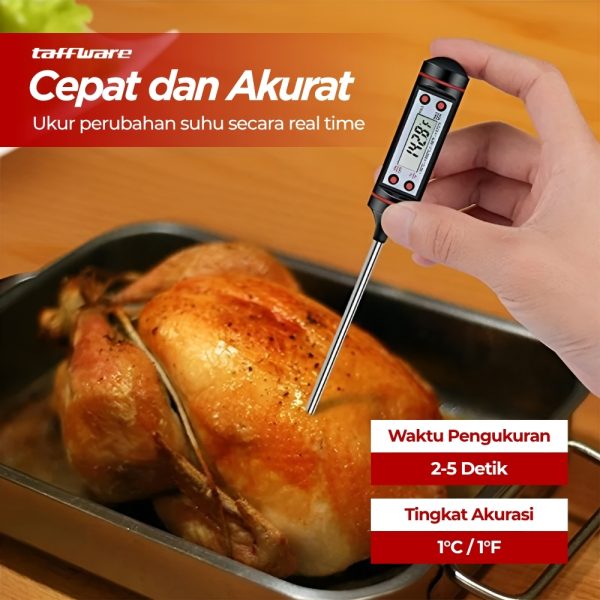 Taffware Termometer Makanan Digital Daging Kopi Susu - TP101